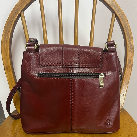 Patricia Nash Like New Burgundy Embossed Shoulder Bag - Picture 4 of 9